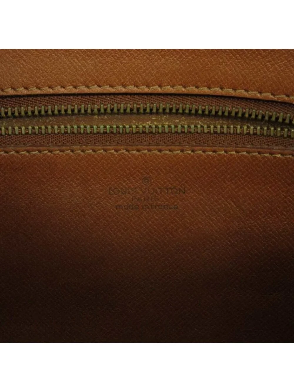 Louis Vuitton Vintage Marly Dragonne GM Monogram Clutch Leather All Over